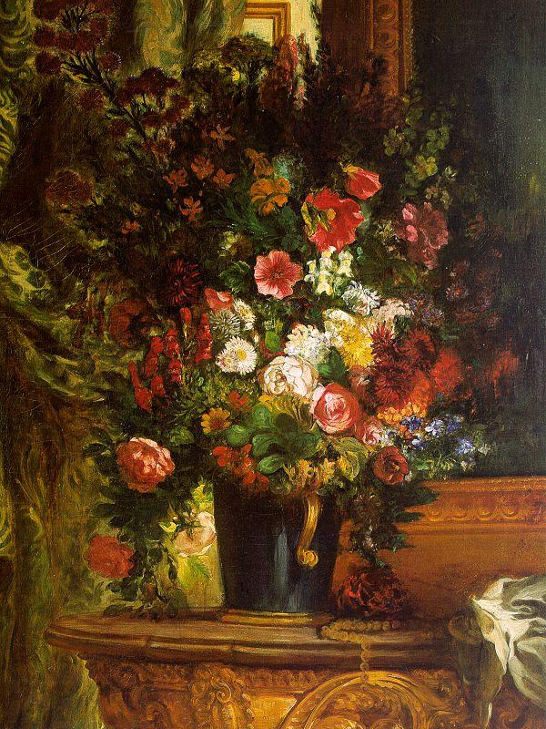  Bouquet of Flowers on a Console_3